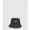 프라다 데님 버킷햇 1HC137