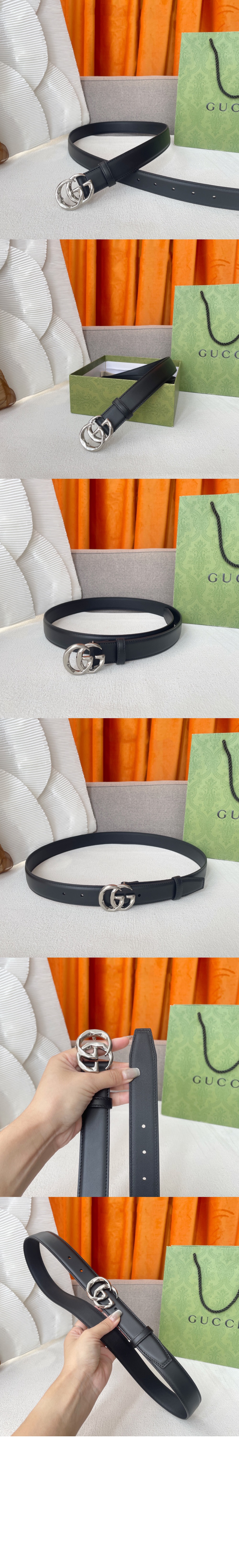 구찌 GG 마몽 벨트 795527