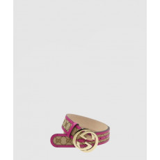 구찌 클래식 프린트 GG 벨트 114876