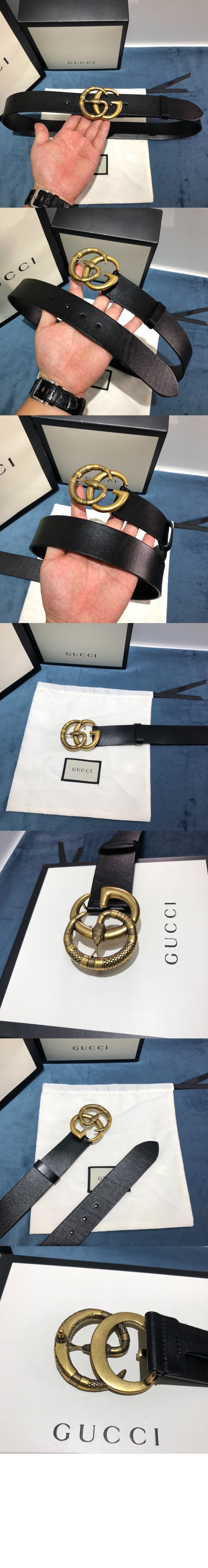 구찌 와이드 벨트 458949