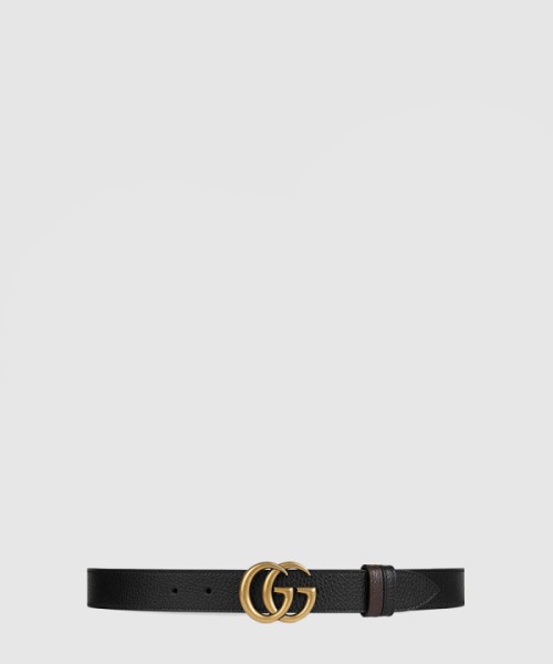 구찌 리버서블 씬 벨트 643847