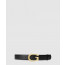 구찌 G 버클 레더 벨트 655567