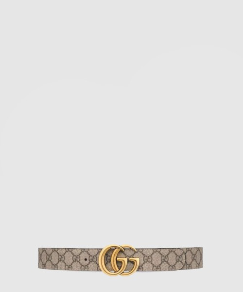 구찌 더블 G 버클 양면 벨트 659416