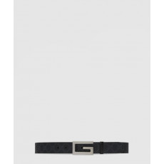 구찌 스퀘어 G 버클 리버서블 벨트 626974