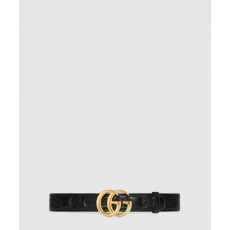 구찌 마틀라세 와이드 벨트 400593