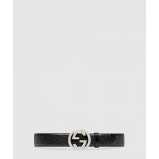 구찌 인터로킹 G 버클 구찌 시그니처 벨트 411924