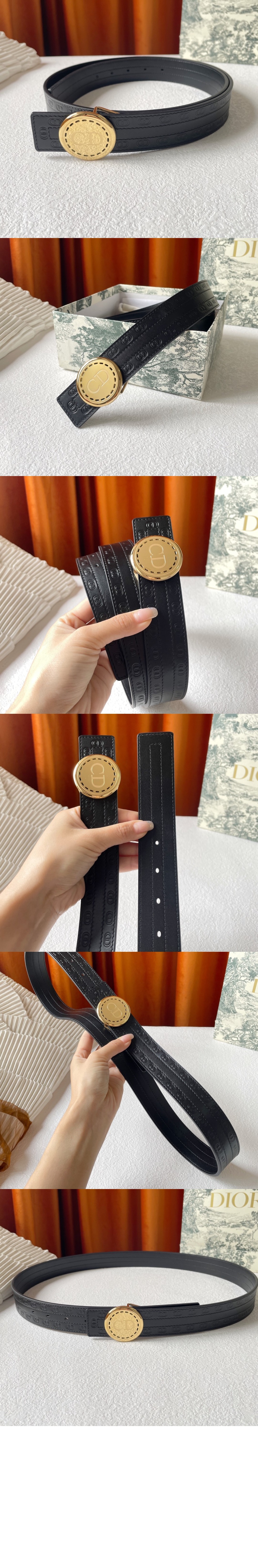 디올 CD 로고 벨트 44SDJ