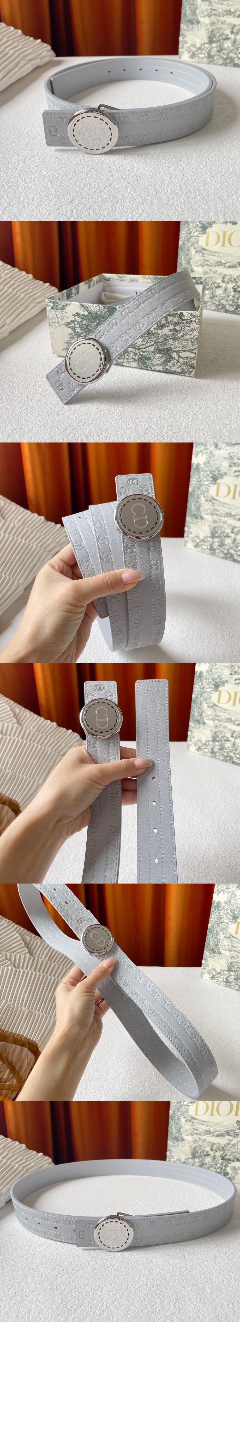 디올 CD 로고 벨트 44SDJ