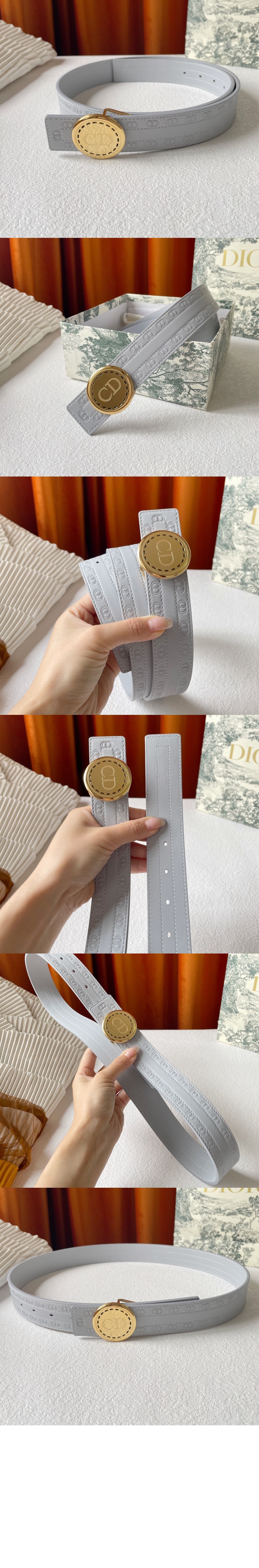 디올 CD 로고 벨트 44SDJ