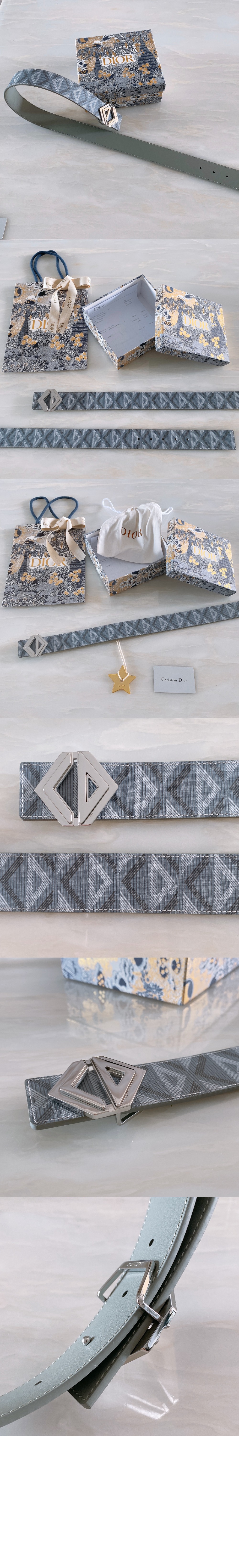 디올 부드러운 소가죽 벨트 4804Z