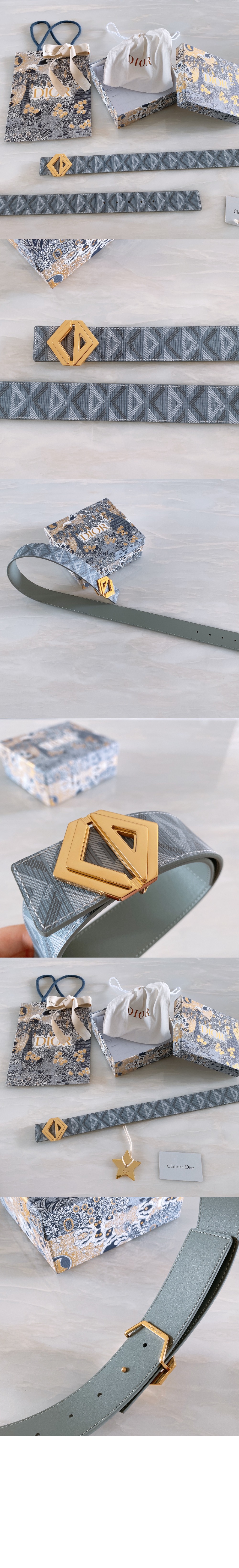 디올 부드러운 소가죽 벨트 4804Z