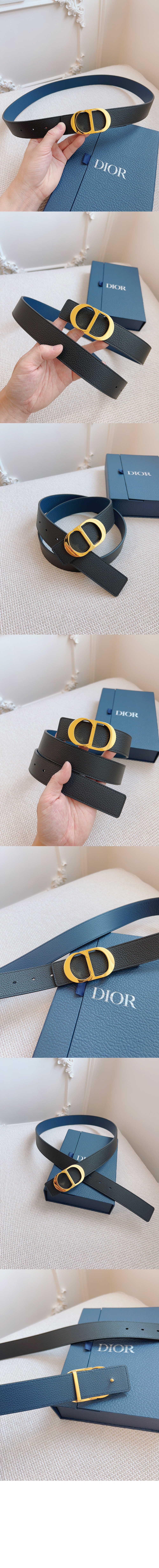 디올 양면 벨트 4371P