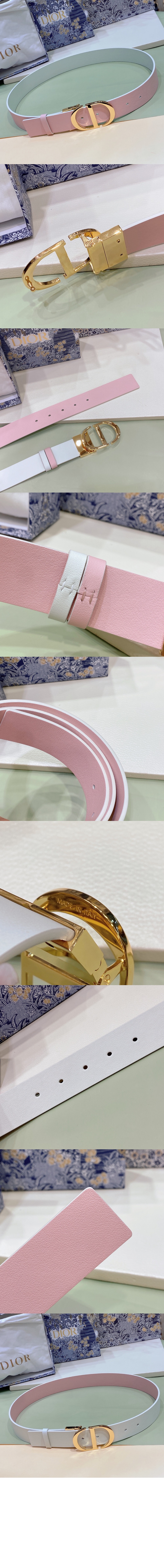 디올 30 몽테인 리버서블 벨트 B0179
