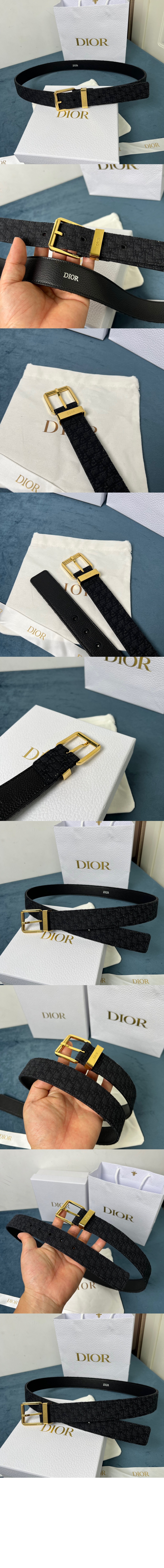 디올 마이크로 자카드 벨트 4333R