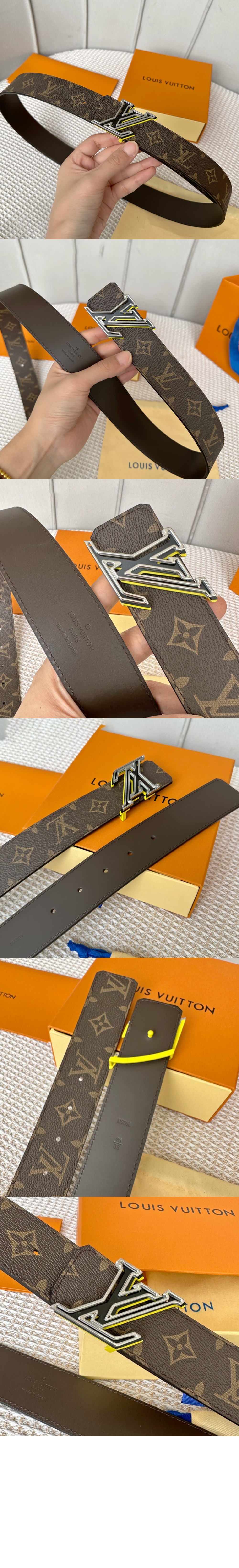 루이비통 LV 양면 벨트 M0684T