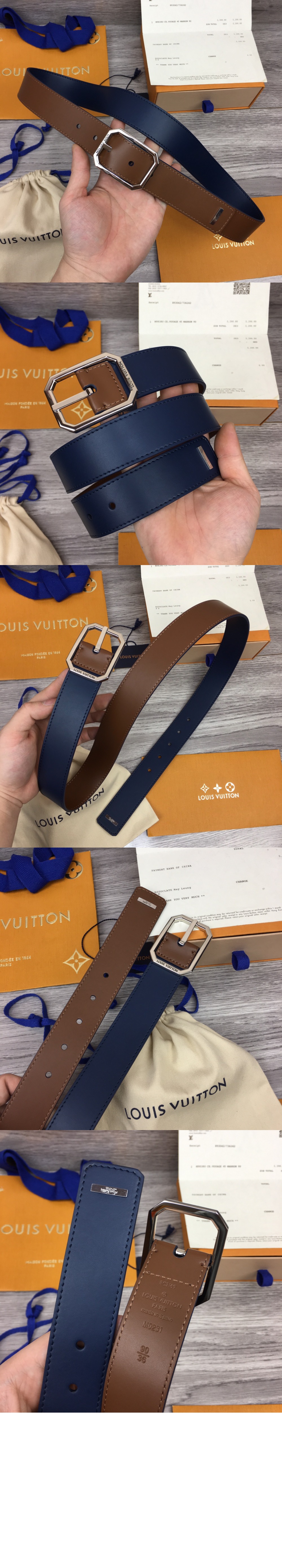 루이비통 리버서블 벨트 M0231T