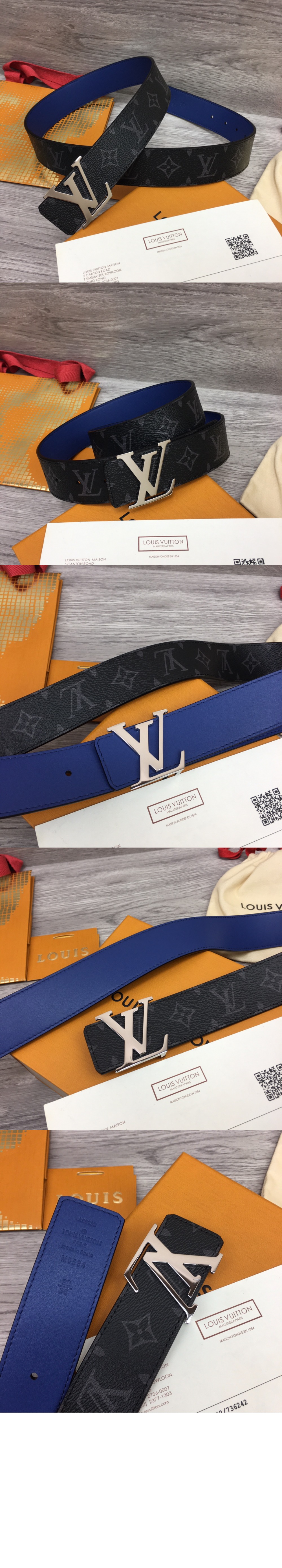 루이비통 LV 이니셜 리버서블 벨트 M0535U