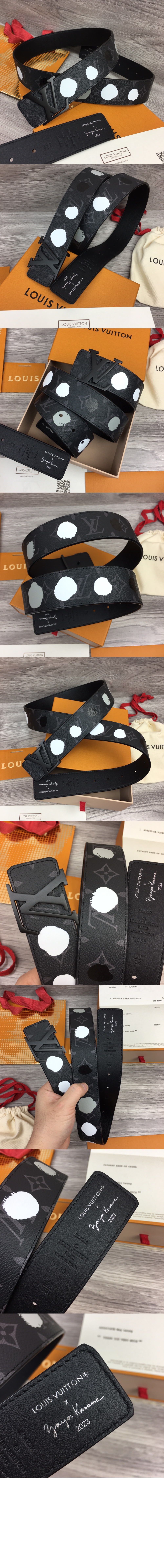 루이비통 LV 라인 리버서블 벨트 M0654U