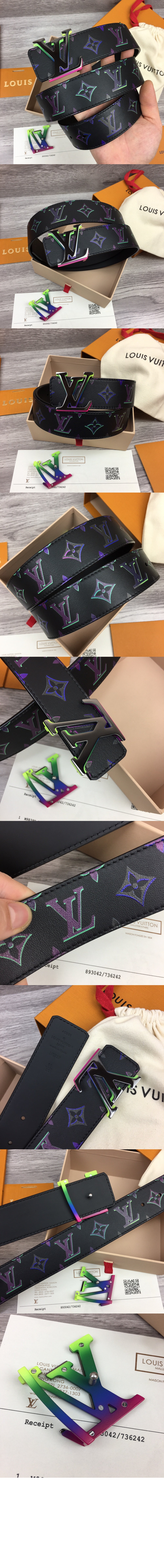 루이비통 LV 라이트 리버서블 벨트 M0727T