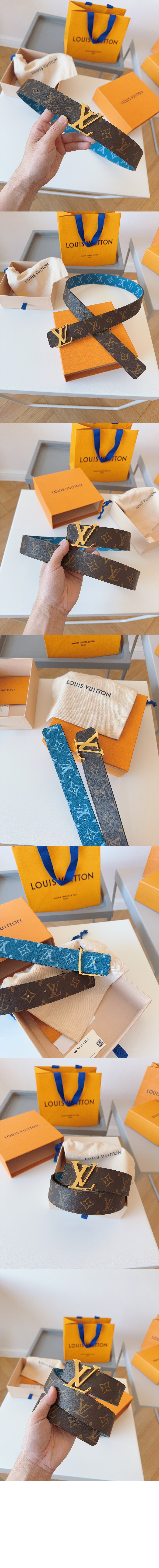 루이비통 LV 이니셜 리버서블 벨트 M8394U