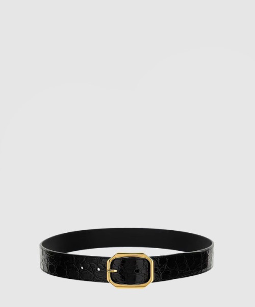 생로랑 악어가죽벨트 669889