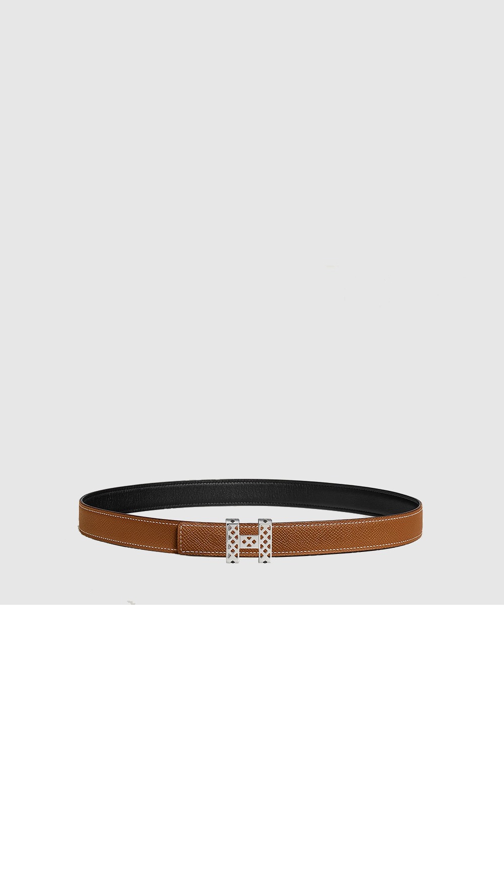 에르메스 양면 가죽 벨트