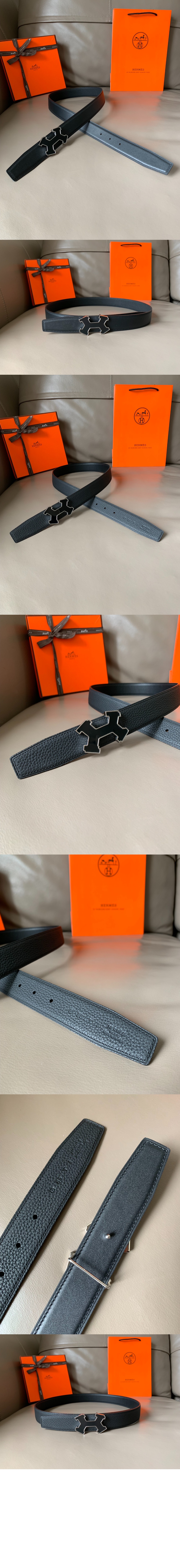 에르메스 부클레 H 리버서블 벨트