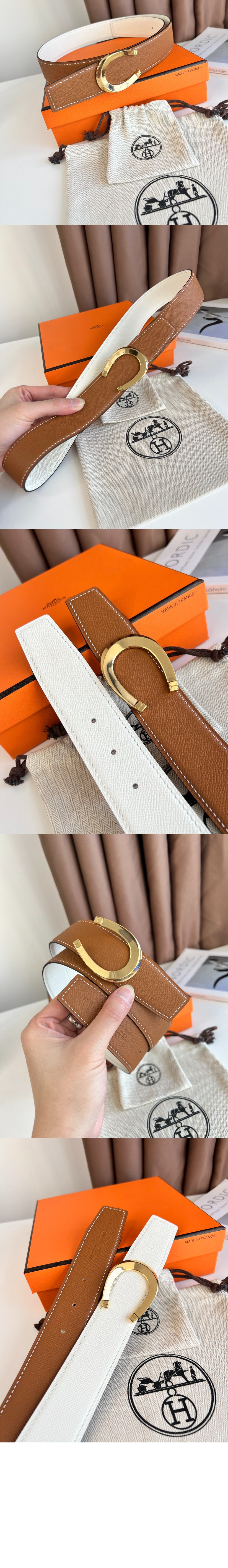 에르메스 럭 리버서블 벨트