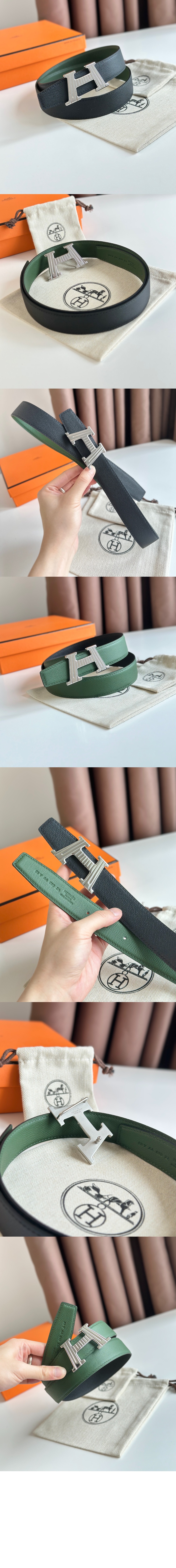 에르메스 H 리버서블 벨트