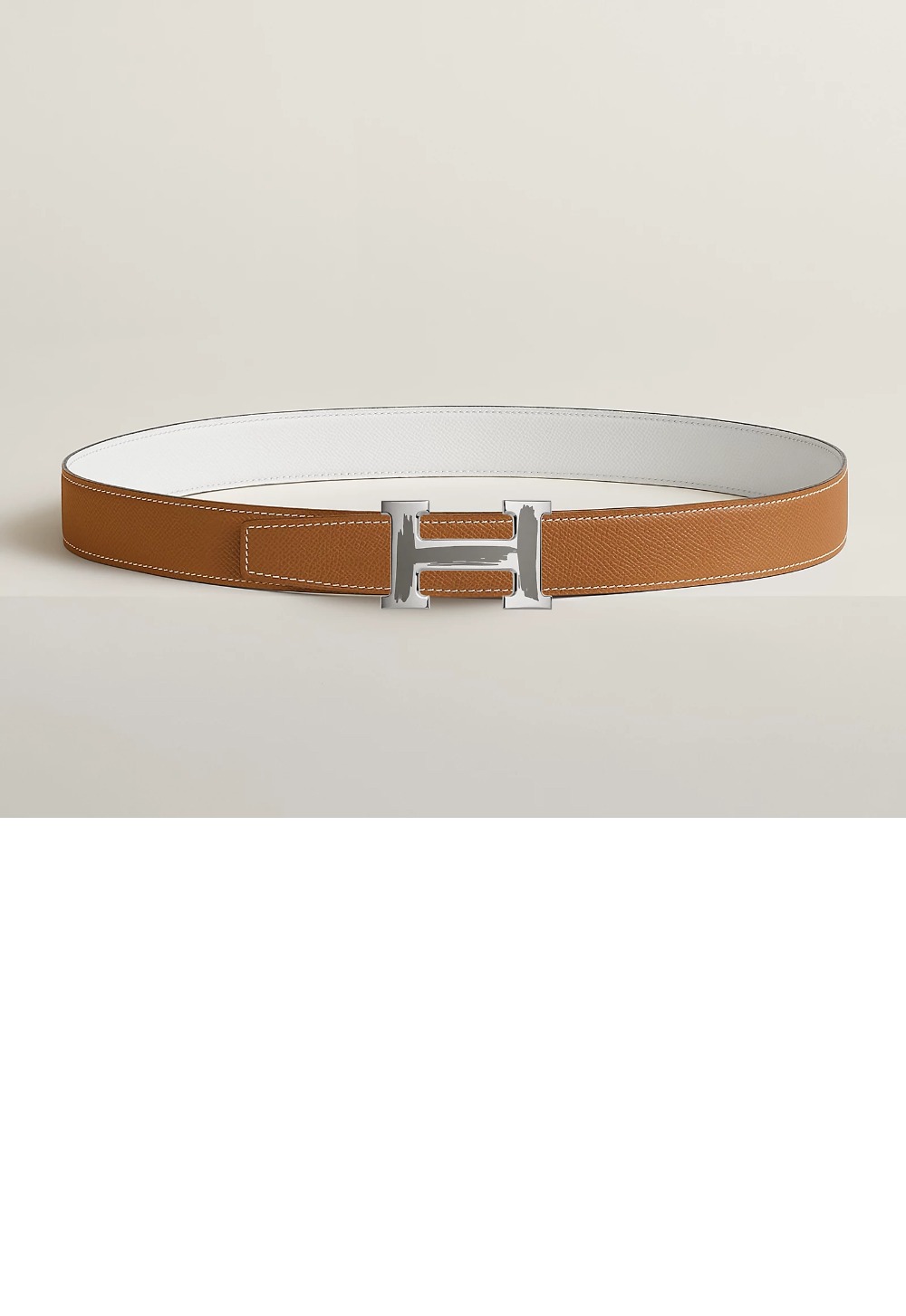 에르메스 양면 가죽 벨트