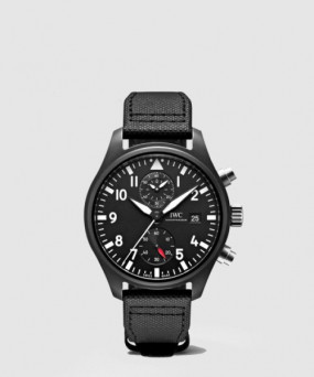 IWC 파일럿 워치 크로노그래프 탑 44.5 IW389001