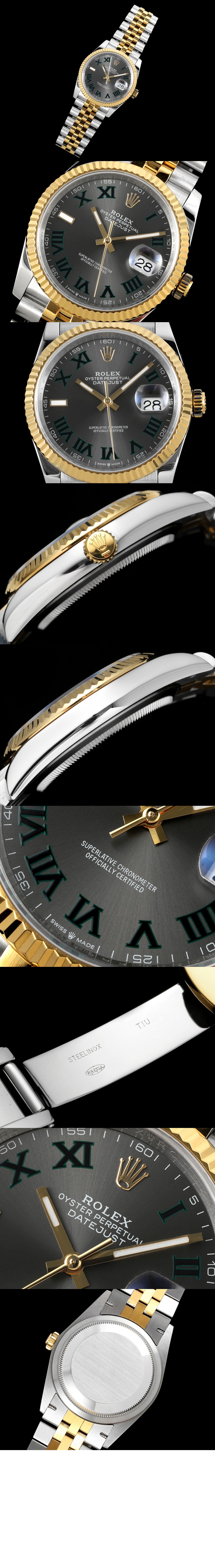 롤렉스 데이저스트 콤비 36 126233