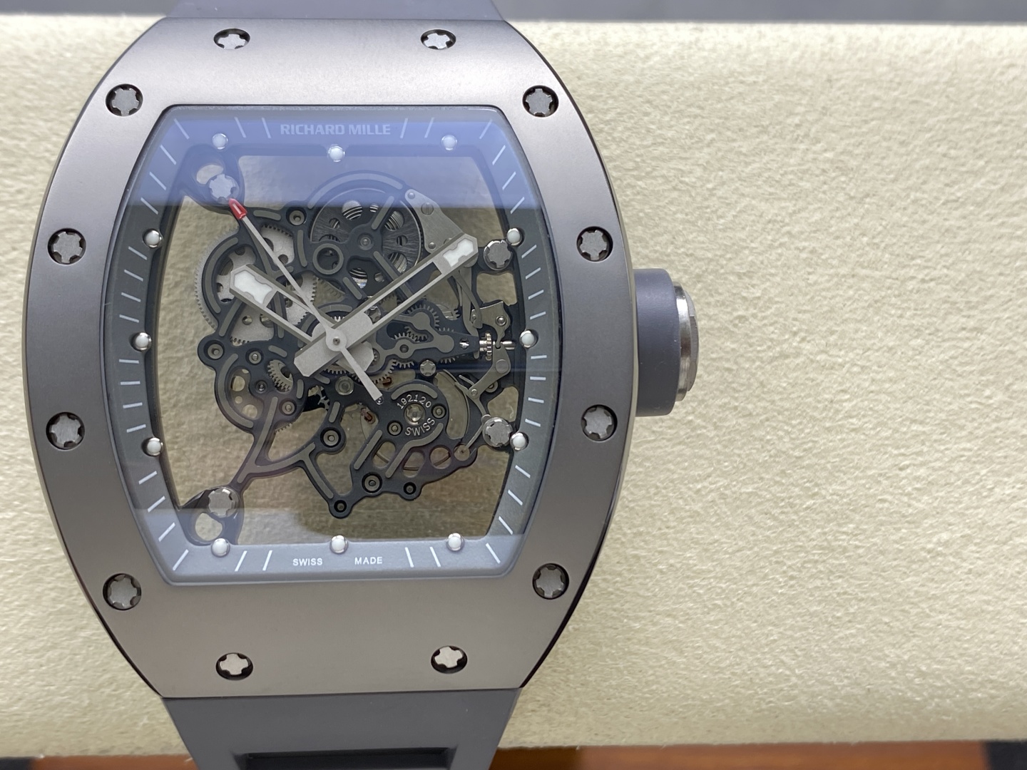 리차드밀 커스텀 메이드 리차드밀 RM055 부바 왓슨 그레이 티타늄 케이스