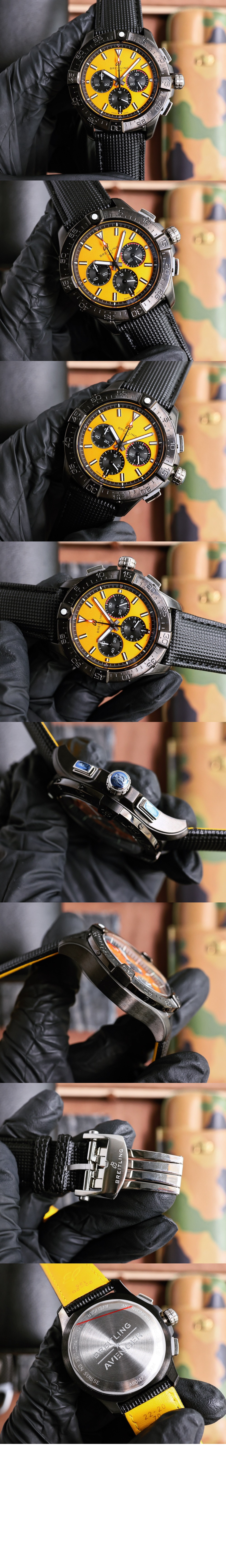 브라이틀링 어벤져 B01 크로노그래프 44 나이트 미션 SB014710