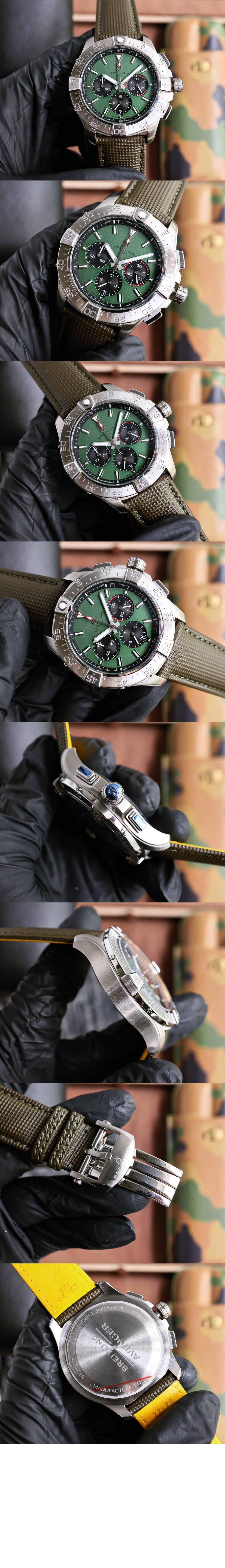 브라이틀링 어벤져 B01 크로노그래프 44 AB014710