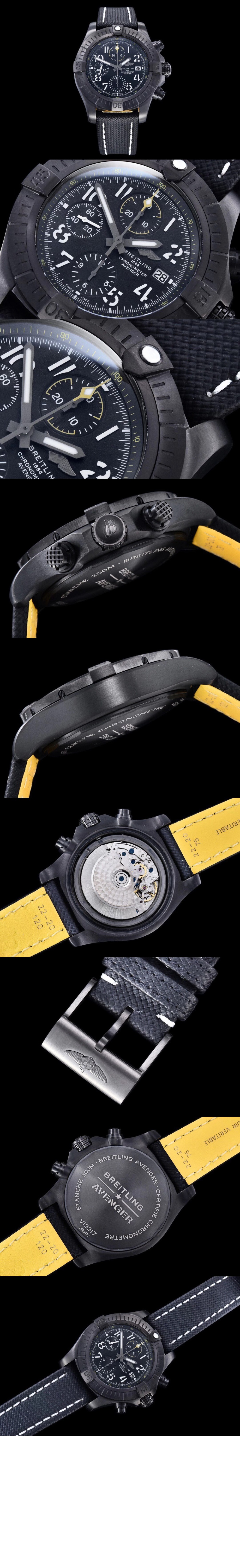 브라이틀링 어벤져 크로노그래프 45 V1331710