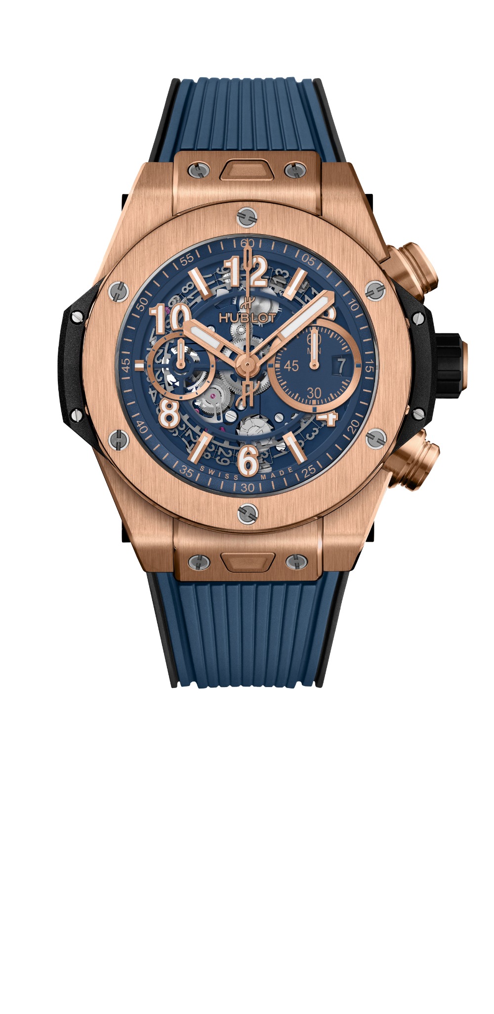 위블로 유니코 킹 골드 블루 44 OX.5180