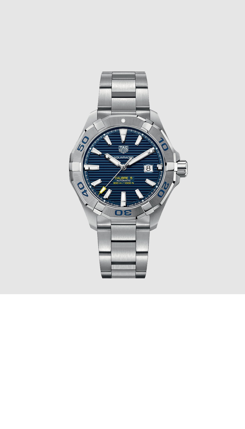 태그호이어 아쿠아레이서 칼리버5 43 WAY2012