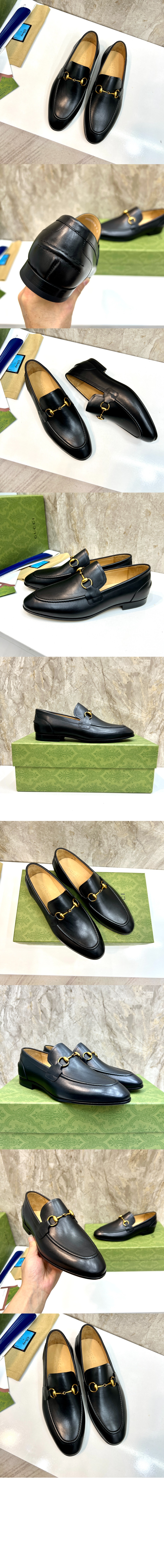 구찌 가죽 로퍼 406994