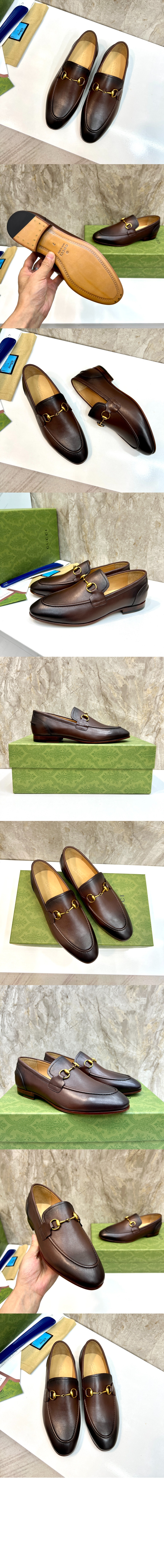 구찌 가죽 로퍼 406994