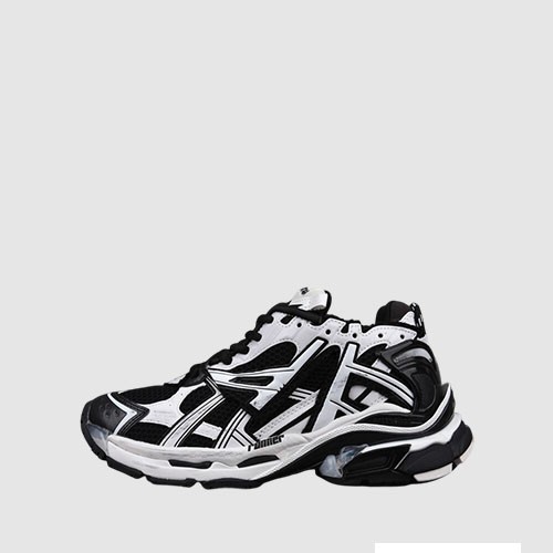 발렌시아가 러너 스니커즈 블랙 화이트