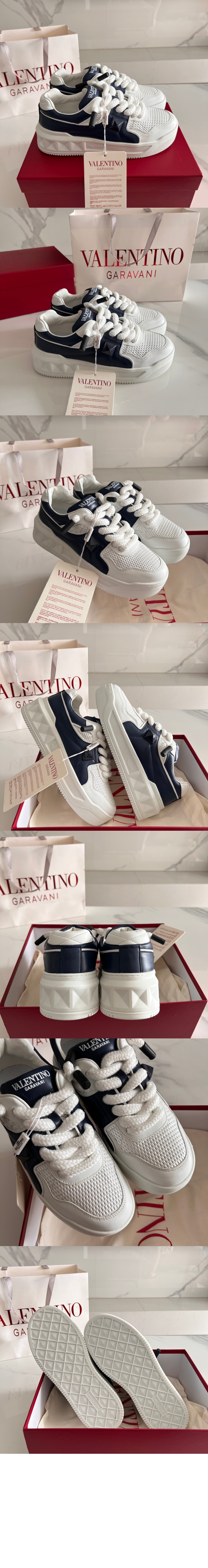 발렌티노 나파 로우탑 스니커즈