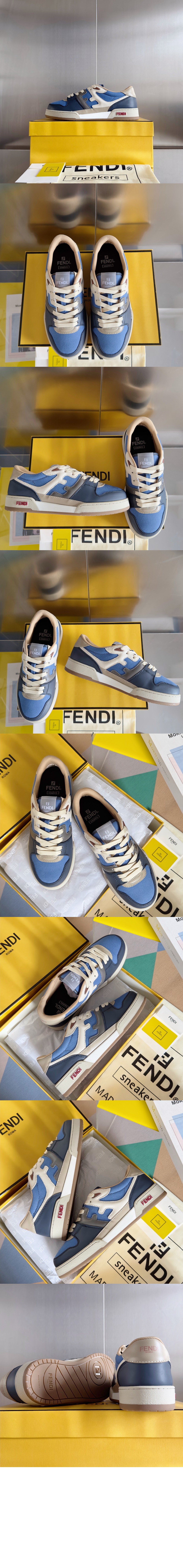 펜디 캔버스 스니커즈 7E1495