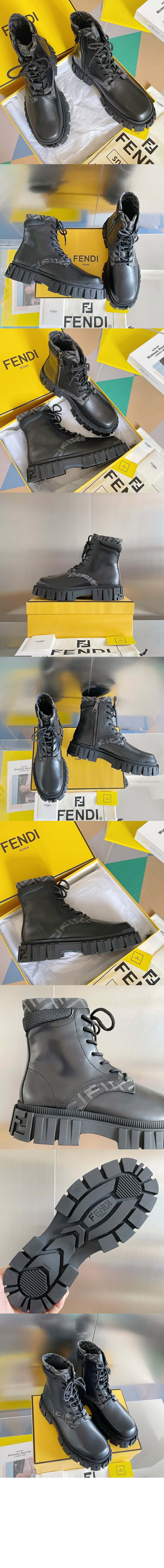 펜디 포스 레이스업 로퍼7U1458