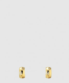 구찌 아이콘 18K GG 후프 귀걸이 804361