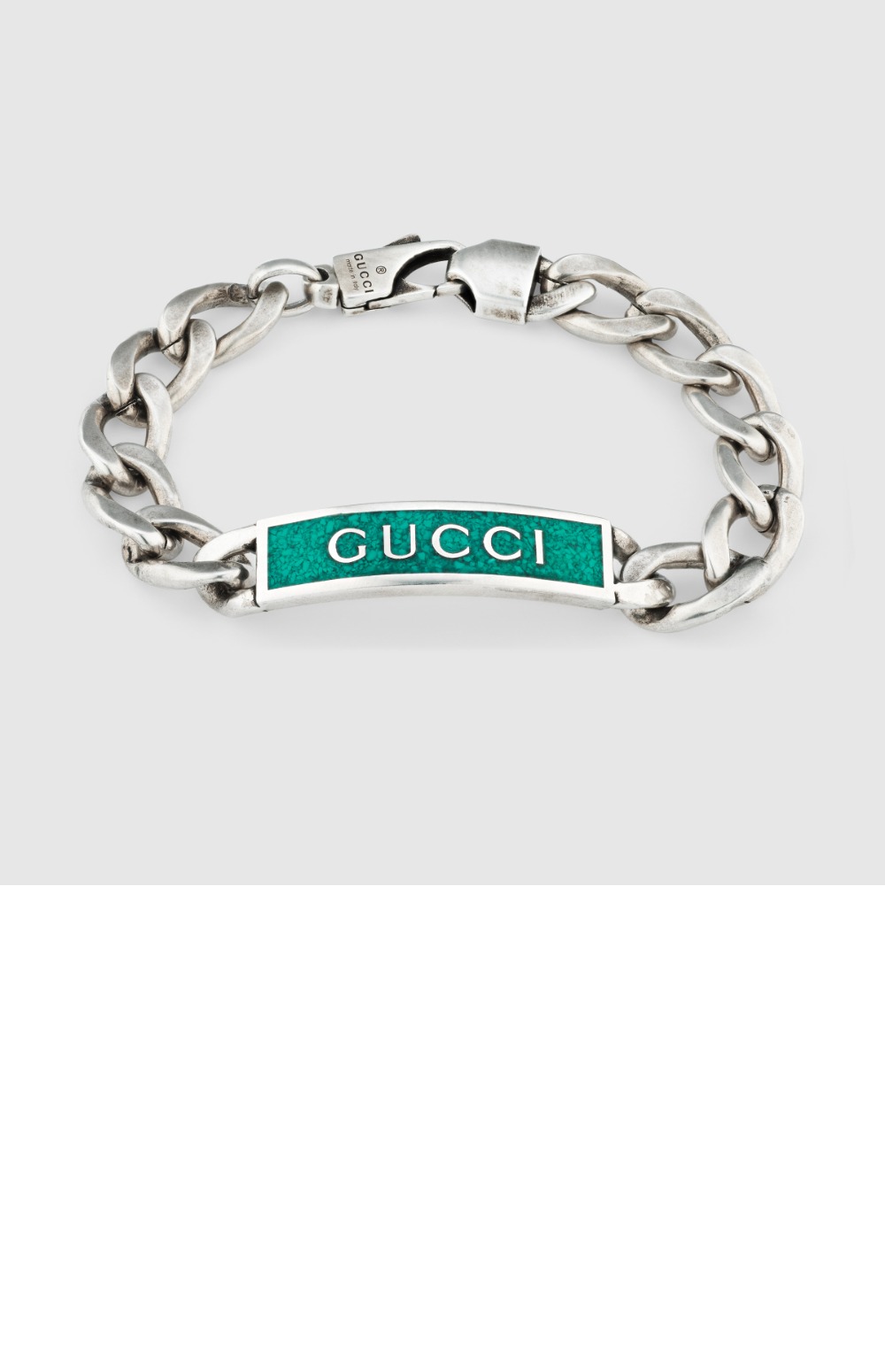 구찌 로고 에나멜 팔찌 678712