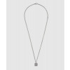 구찌 스퀘어 G 십자가 장식의 실버 목걸이 55276