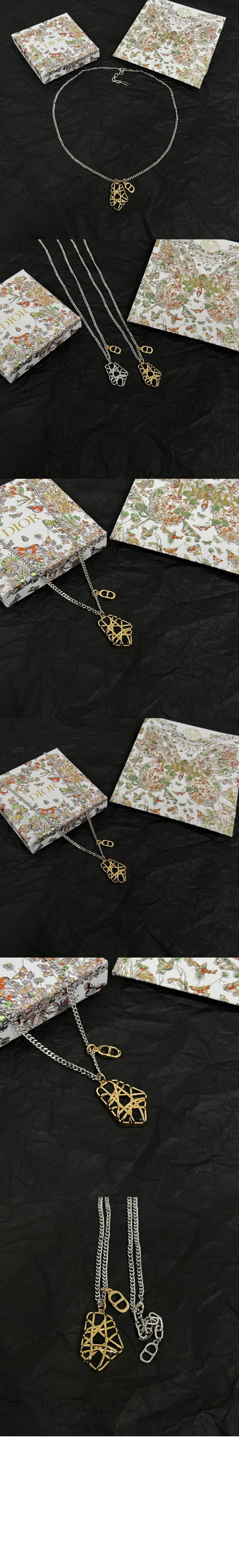디올 넝쿨무늬 펜던트 N2723