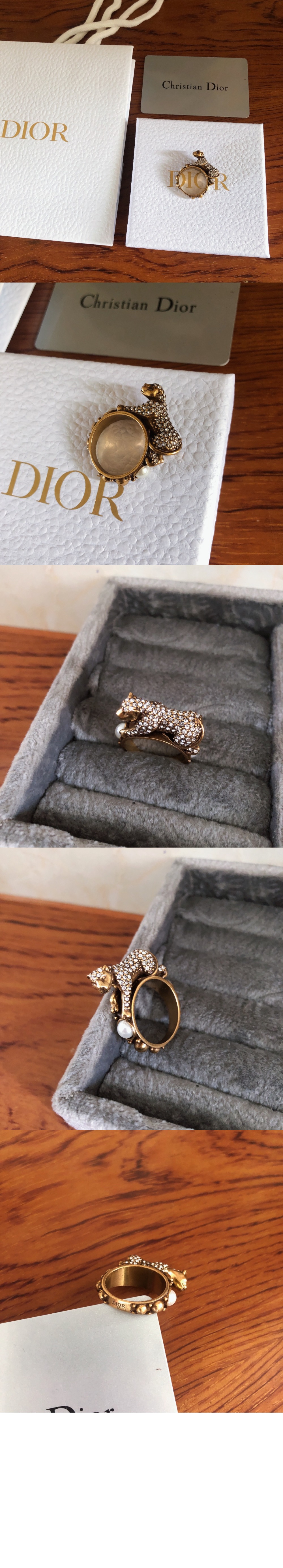 디올 Dior Toile de Jouy 반지 R1318