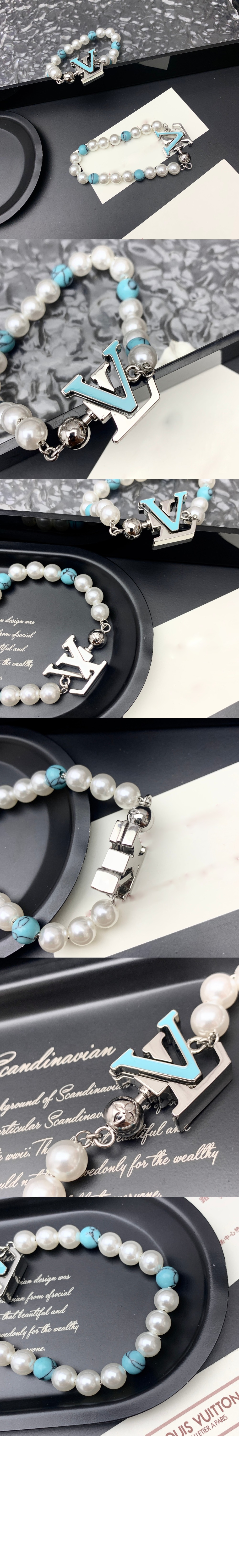 루이비통 터콰이즈 로데오 팔찌 M1154A